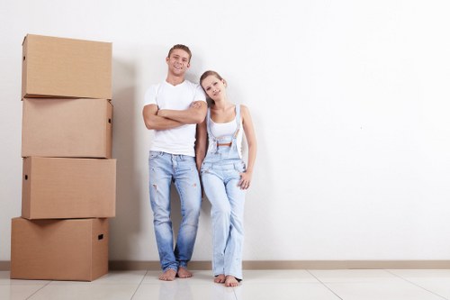 Removals van service in Harringay for local home moves