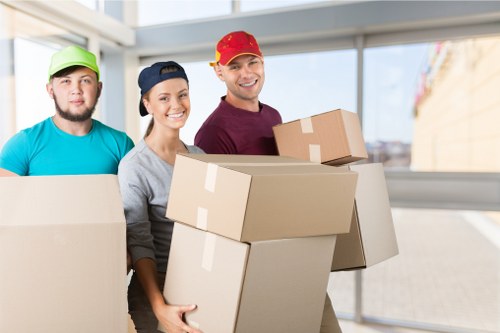 Office relocation planning and packing for a Harringay business move