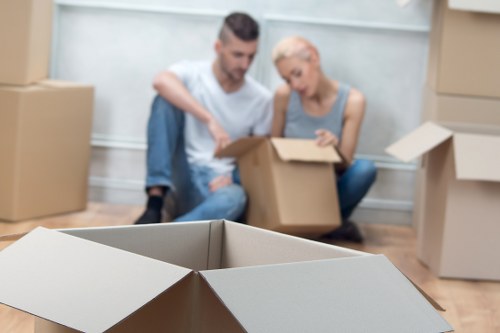Local movers supporting a home relocation in Harringay