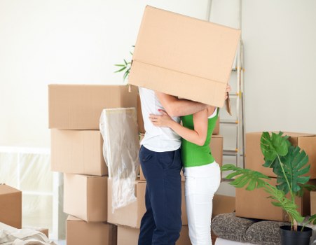 Commercial movers handling office furniture and equipment in Harringay