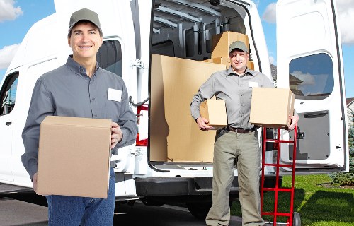 Removal team completing a careful and professional move