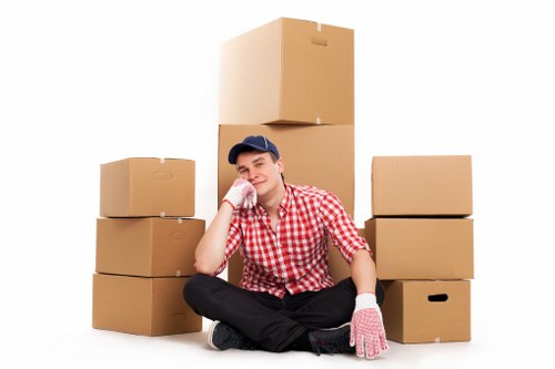Removalists handling flat access and stairs in Harringay